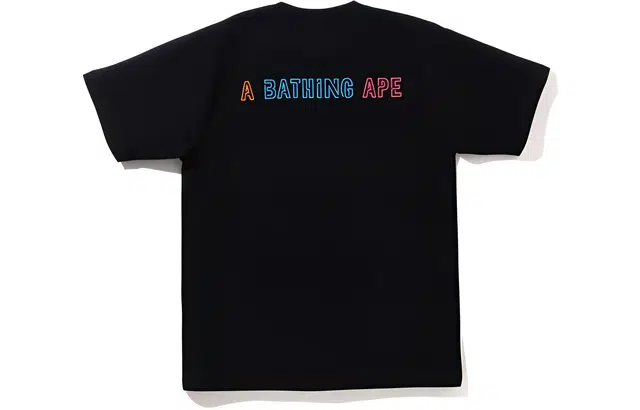 BAPE FW22 Halloween Neon Mexican Skull Tee T