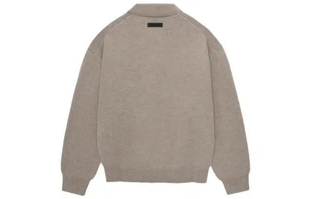 Fear of God Essentials Knit Polo Core Heather