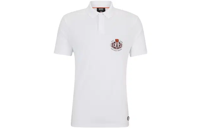HUGO BOSS Cotton-Piqu Polo Shirt With Collaborative Branding Polo
