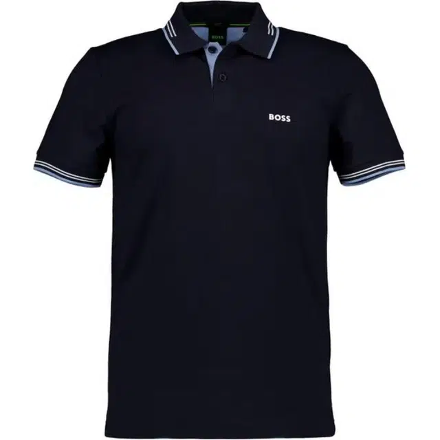 HUGO BOSS Slim Fit Polo Shirt Navy