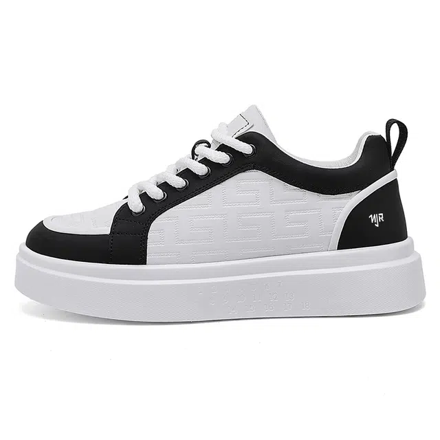 南极人 潮流休闲运动舒适百搭厚底 包裹性防滑减震耐磨轻便透气增高 低帮 板鞋 男款