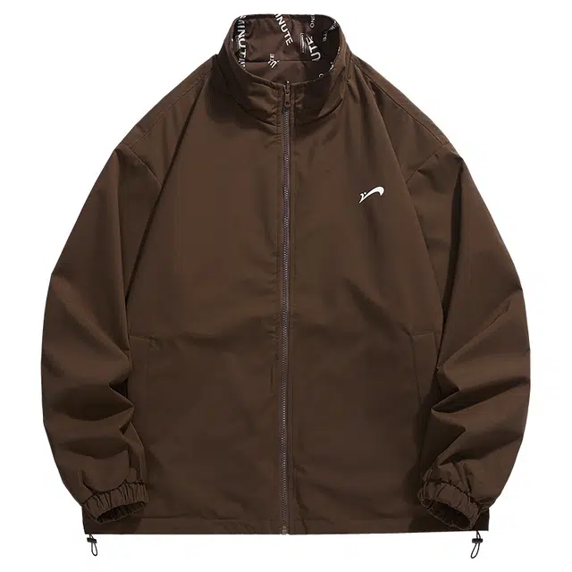 贵人鸟 生活系列 两面穿防风纯色透气简约百搭休闲宽松夹克外套 男女同款