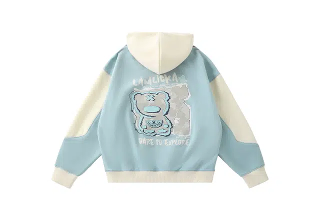 LAMLICKA Hoodie Blue