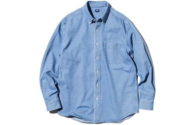 UNIQLO Denim Long Sleeve Shirt