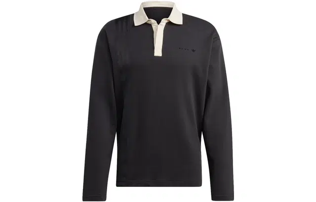 Adida Long Sleeve Polo Black