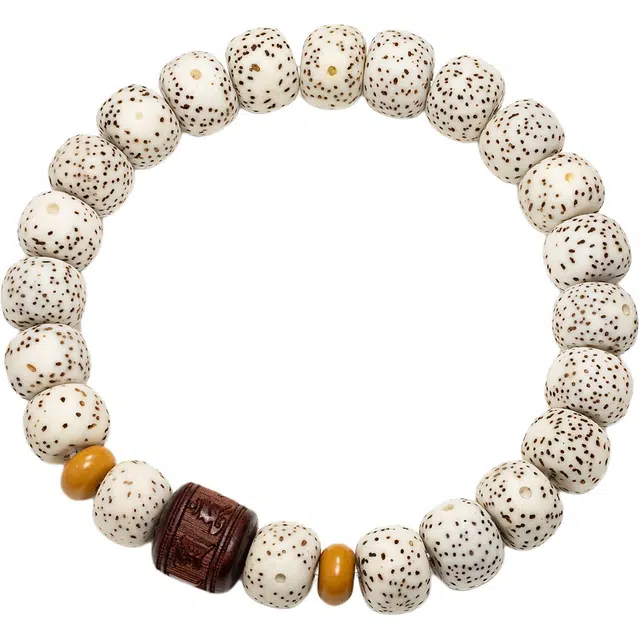 絮物 招财进宝系列 六字箴言十二生肖 新中式国潮小众设计感串珠文玩 国风传统复古高级感#好运 星月菩提 菩提类手串 男女同款情侣款