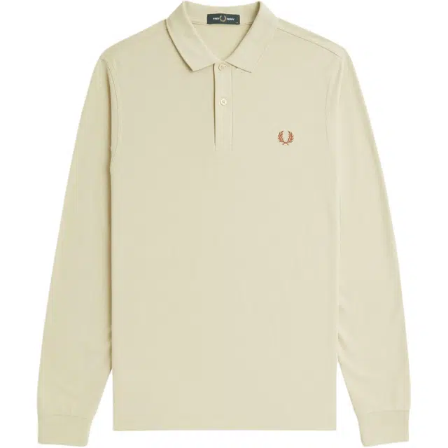 Fred Perry Polo Sweater Oatmeal