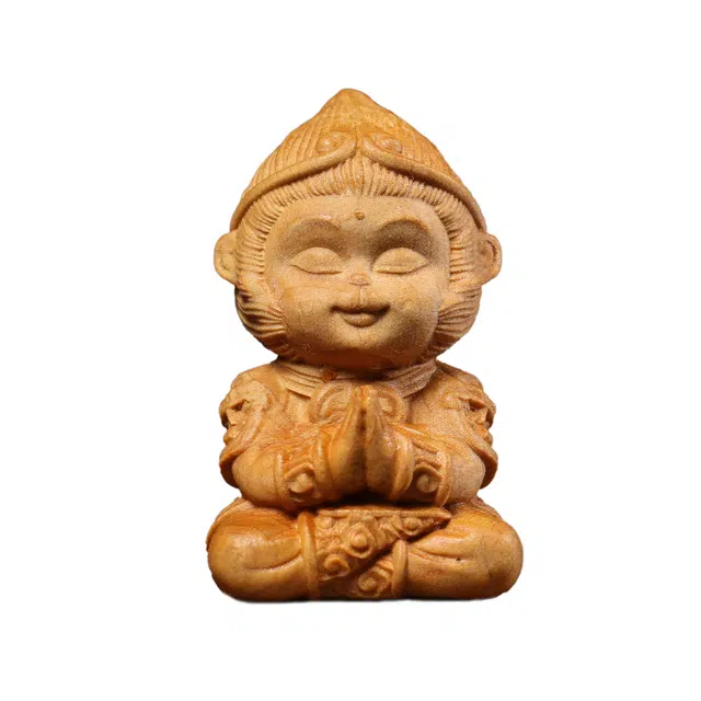 【顺风速达】 仙友 小众设计斗战胜佛文玩居家茶宠国潮轻奢大气茶桌摆件八方来财家居饰品上岸盘玩#好运 崖柏 把件 男女同款情侣款