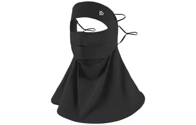 优幽兰 休闲简约遮全脸防紫外线纯色百搭高级感显脸小骑行脸基尼可调节 锦纶 氨纶 防晒面罩 男款