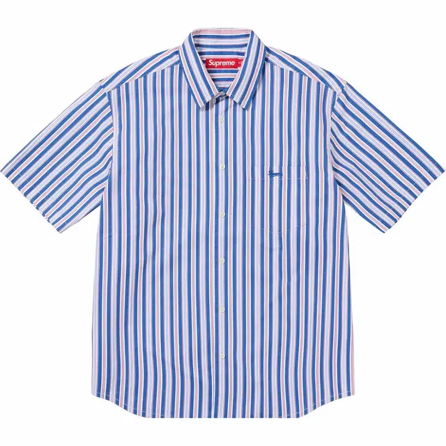 Supreme SS24 WEEK13 LOOSE FIT MULTI STRIPE SS SHIRT