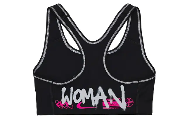 Nike x OFF-WHITE Dri-FIT Sports Bra Black