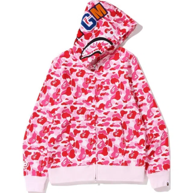 A BATHING APE SS24 Abc Shark Zip Hoodie