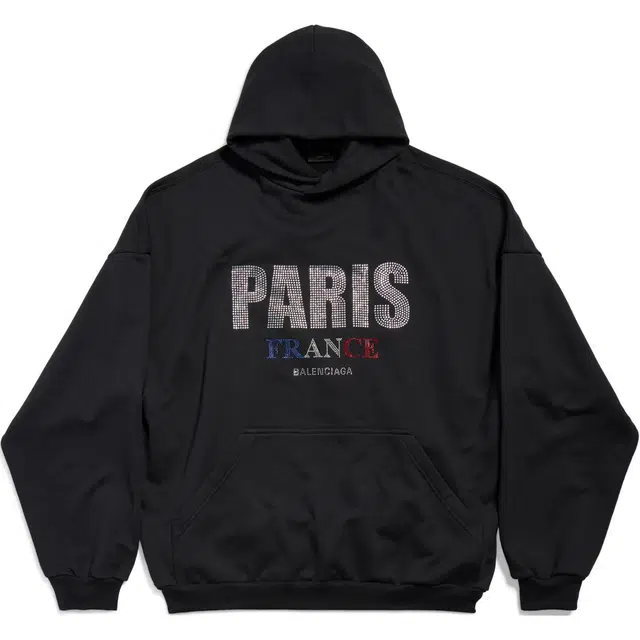 Balenciaga FW24 Hoodie Black