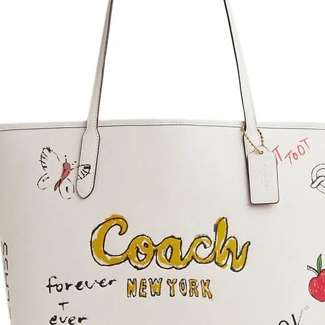 COACH City 33 Logo Tote