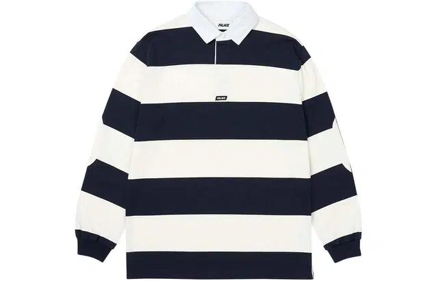 PALACE SS24 ELBOW STRIPE RUGBY Polo