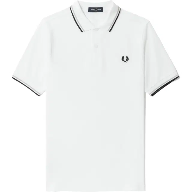 FRED PERRY Polo Shirt White