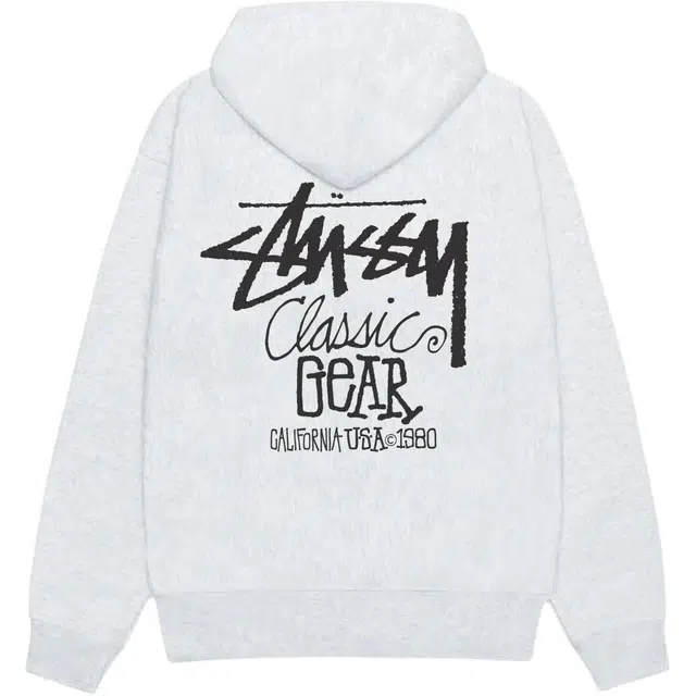 Stussy SS25 CLASSIC GEAR HOODIE logo