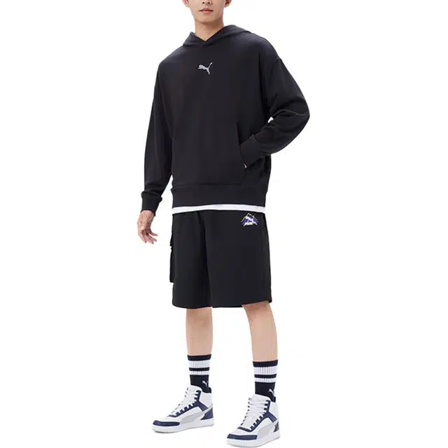 PUMA ESS HOODIE FT