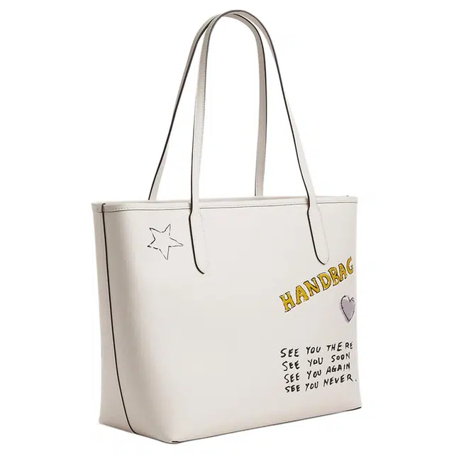 COACH City 33 Logo Tote