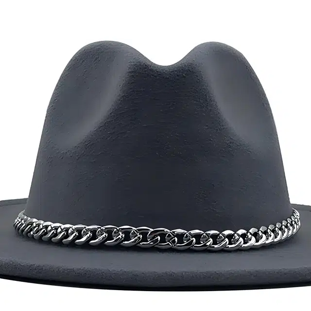 浪莎 欧美款多色 舞台帽毛呢 毡帽爵士礼帽帽子 男女同款情侣款