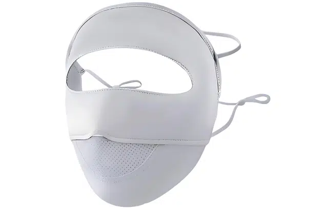 优幽兰 潮流遮全脸防紫外线口罩开车骑行遮阳脸基尼夏季面部防护脸罩透气凉感户外推荐 聚酯纤维 防晒面罩 女款