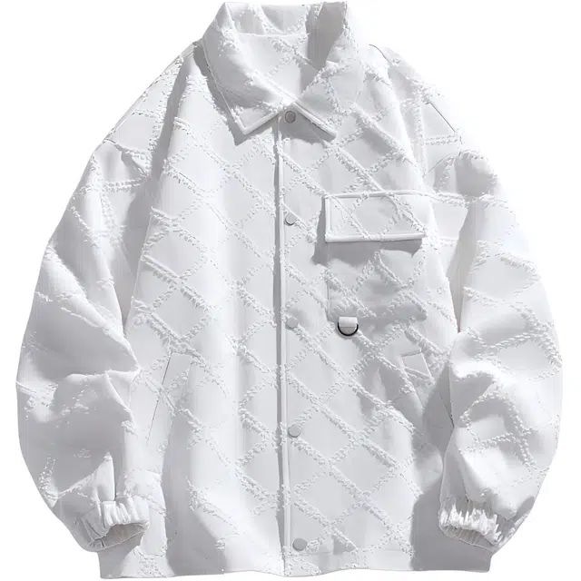 雅鹿 时尚百搭潮流开衫夹克外套 男女同款