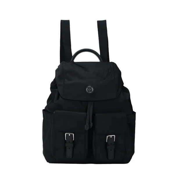 Tory Burch Nylon Backpack Black
