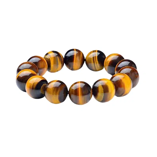 金大福 日进斗金 国潮新中式时尚气质 平安转运 水逆退散 百搭小众 八方来财 大气手饰 虎眼石 手串 男女同款情侣款