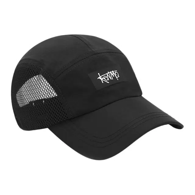 肯默 轻薄网眼透气遮阳防晒 聚酯纤维 鸭舌帽 男女同款情侣款