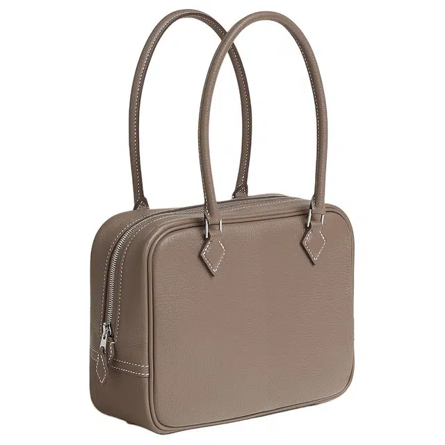 HERMES Plume Mysore Tote 18 Etoupe