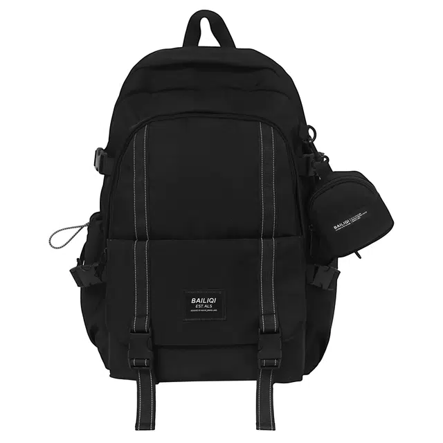 醇龙 学生通勤上班潮流多功能旅游 尼龙 双肩包 男女同款情侣款 多色