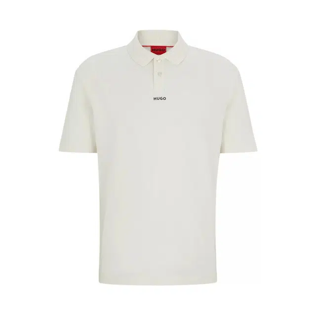 HUGO BOSS POLO SHIRT WITH LOGO PRINT Polo