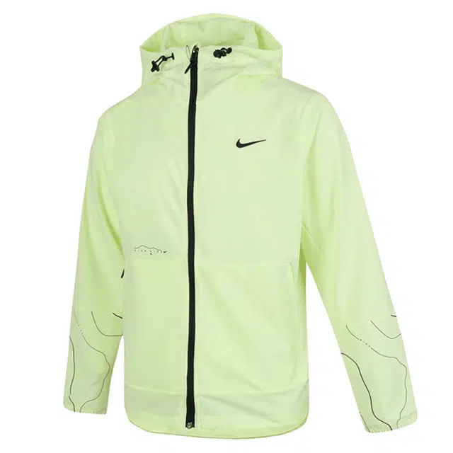 Nike Hoodie Zipper Jacket Green