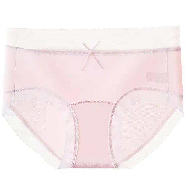 俞兆林 薄款简约纯色无痕中腰抑菌柔软舒适不夹臀内裤 女款 组合装