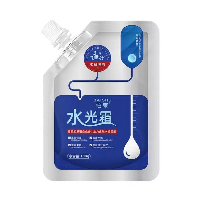 佰束  重组胶原蛋白美肌水光面霜 保湿