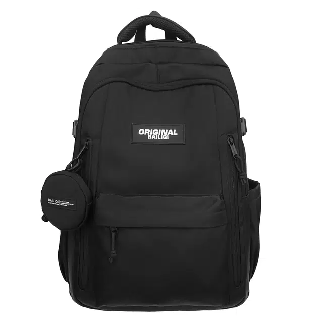 醇龙 时尚涂鸦漫画旅游 尼龙 双肩包 男女同款情侣款 多色