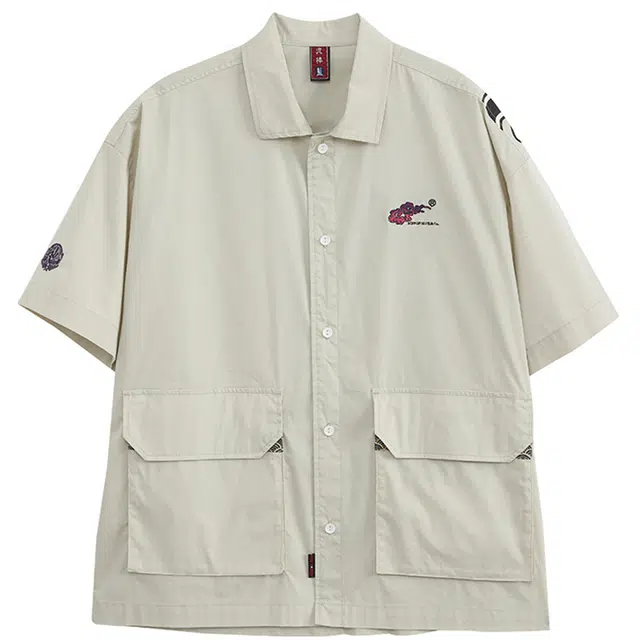 Oniarai Night Leopard Short Sleeve Shirt