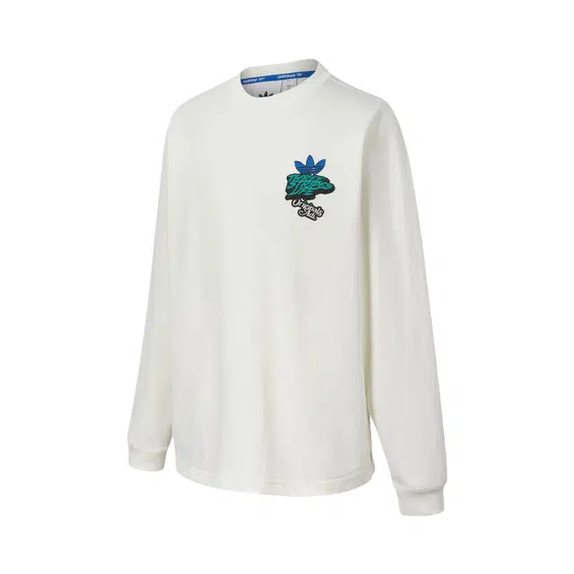 adidas originals CS LS logoT