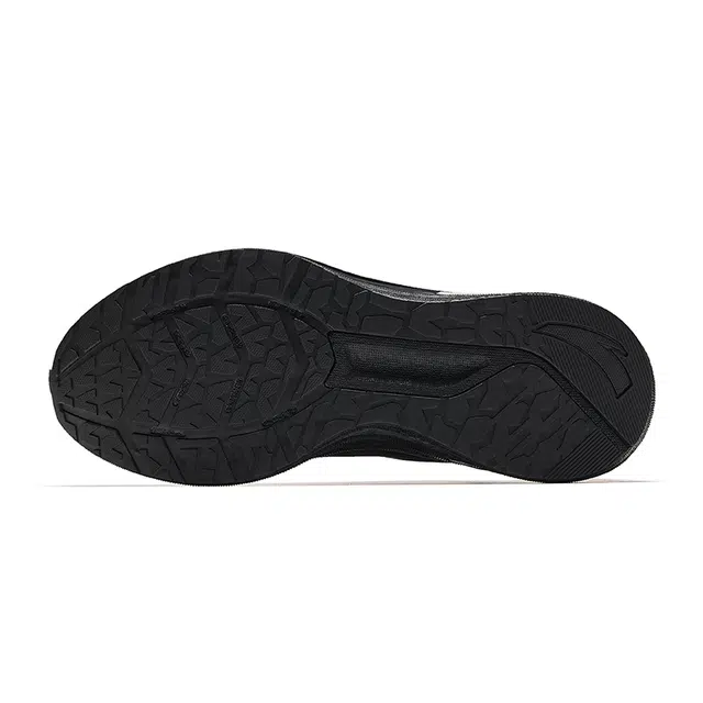 超级安踏 缓途 舒适 百搭防滑耐磨 低帮 休闲跑步鞋 男款 黑银