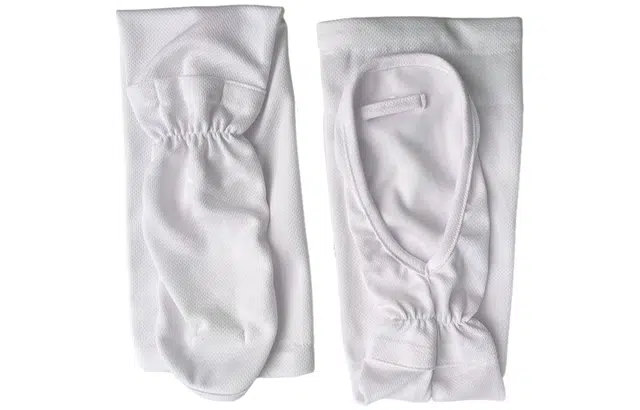 优幽兰 百搭休闲纯色防紫外线户外宽松加长护臂薄款袖套露指开车防紫外线 聚酯纤维 防晒袖 女款