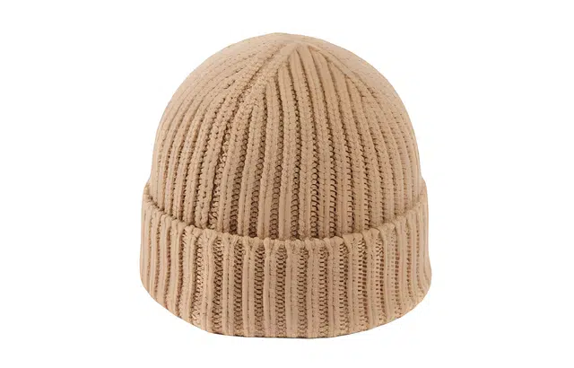 GUCCI Oval Double G Wool Beanie Brown