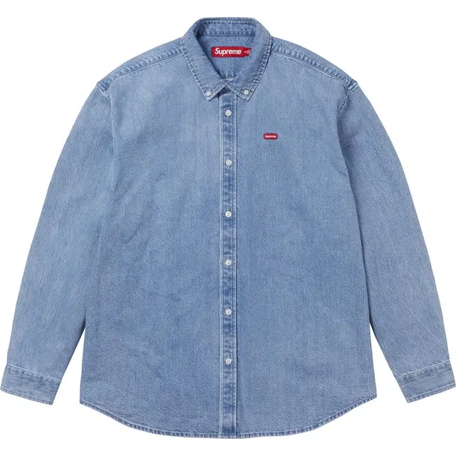 Supreme SS25 WEEK1 Small Box Denim Shirt