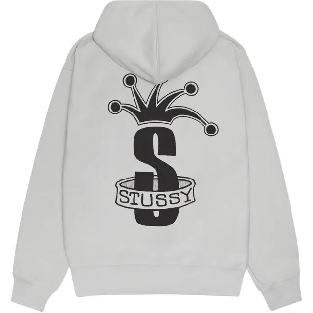 Stussy FW24 CROWN BAND ZIP HOODIE LOGO