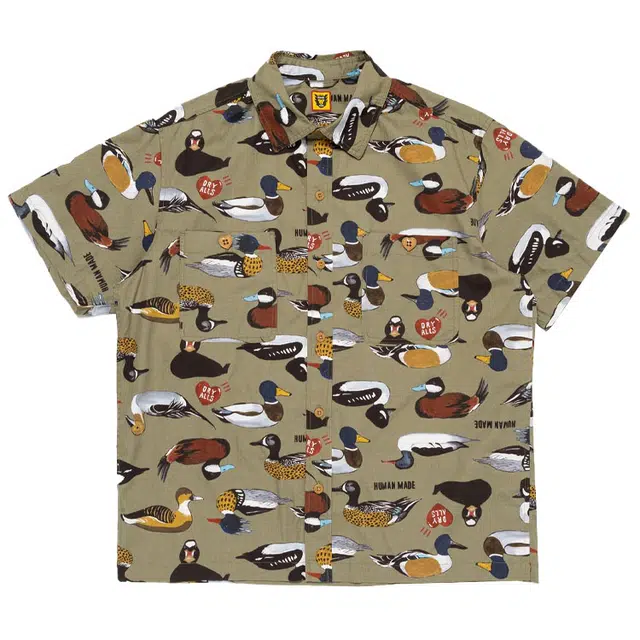 HUMAN MADE SS24 Duck Pattern Shirt