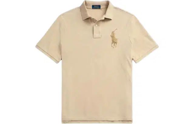 Polo Ralph Lauren Classic Fit Big Pony Mesh Polo Shirt LogoPolo