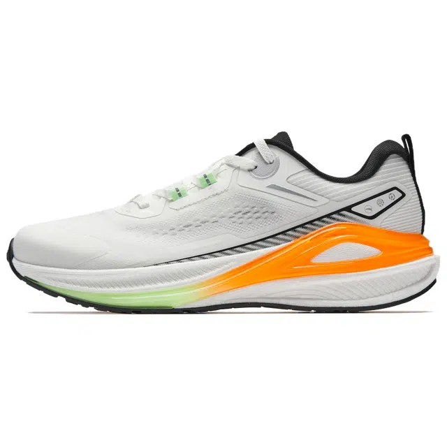 超级安踏 缓途 舒适 百搭防滑耐磨 低帮 休闲跑步鞋 男款 白色