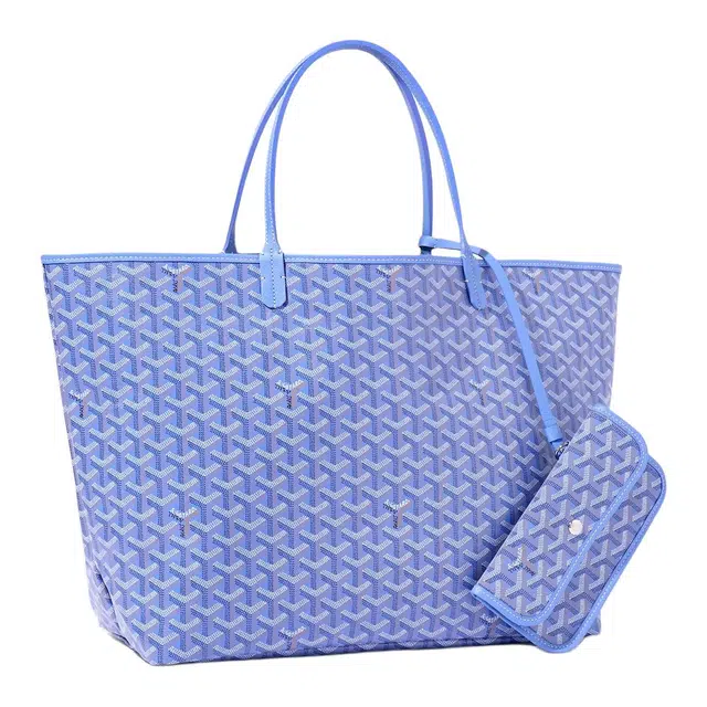 GOYARD Saint Louis GM le jardin Tote iris