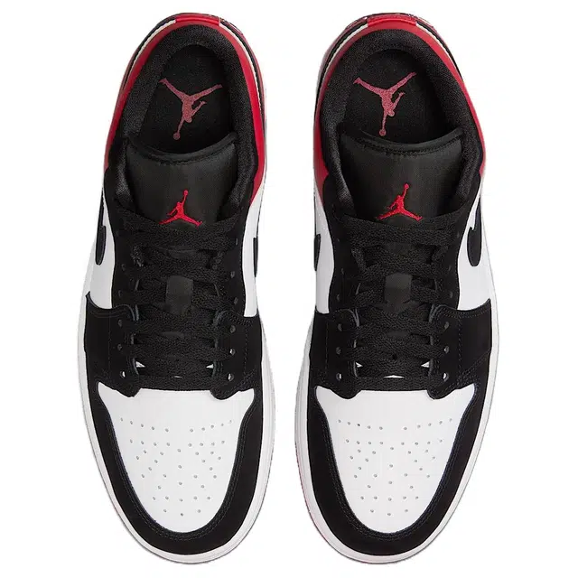 Jordan Air Jordan 1 Low "White Black Gym Red"