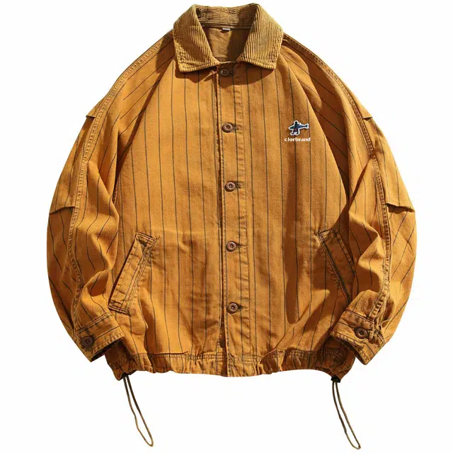 CLOR Striped Jacket Shirt