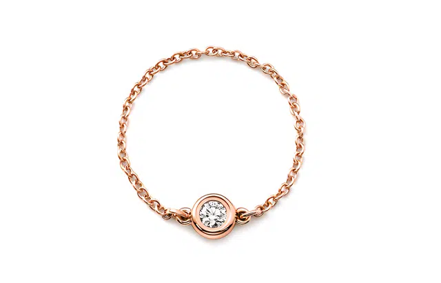 TIFFANY CO. Elsa Peretti Diamonds by the Yard 18K